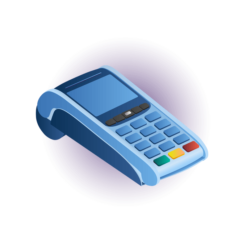 Micro ATM card machine used for AEPS cash withdrawals